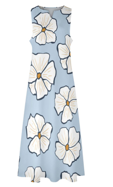 Puccelli Flowers designer dress
